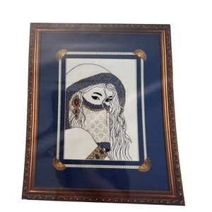 Fanta Cat Designs Illusions Cross Stitch Chart DESIREA Mythical Princess Jeweled